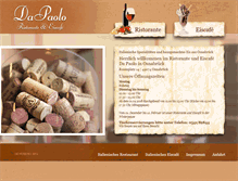 Tablet Screenshot of da-paolo.de